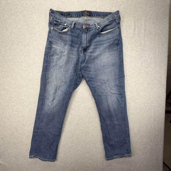 Lucky Brand Other - Lucky Brand 410 Athletic Fit Mens Jeans 36x30 Medium Wash Blue Tapered Leg Denim